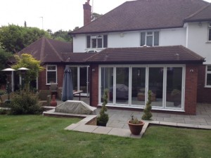 10a)  Finished Extension   